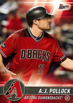 2017 Topps Bunt #107 A.J. Pollock Front
