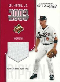2003 Donruss Studio - Player Collection Red #NNO Cal Ripken Jr. Front