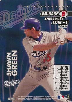 2001 MLB Showdown Unlimited - Demo Pack #221/462 Shawn Green Front