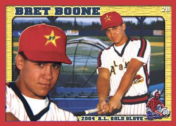 2004 Alaska Goldpanners #24 Bret Boone Front