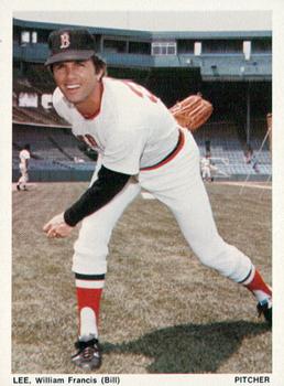 1974 Boston Red Sox Yearbook Cards #NNO Bill Lee Front