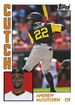 2017 Topps Throwback Thursday #112 Andrew McCutchen Front