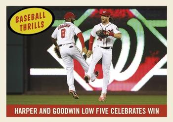 2017 Topps Throwback Thursday #146 Brian Goodwin / Bryce Harper Front