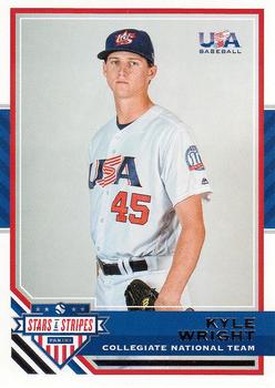 2017 Panini USA Baseball Stars & Stripes #27 Kyle Wright Front