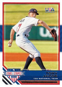 2017 Panini USA Baseball Stars & Stripes #58 Tony Jacob Front