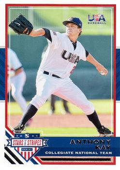 2017 Panini USA Baseball Stars & Stripes #79 Anthony Kay Front