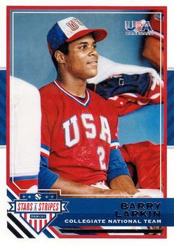 2017 Panini USA Baseball Stars & Stripes #99 Barry Larkin Front