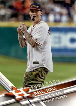 2017 Topps - First Pitch #FP-11 Paul Wall Front