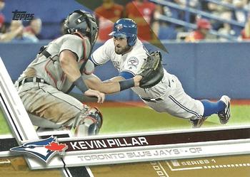 2017 Topps - Gold #6 Kevin Pillar Front