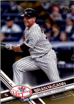 2017 Topps - Gold #48 Brian McCann Front