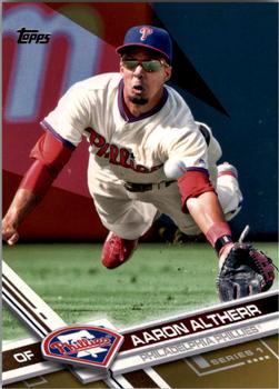 2017 Topps - Gold #66 Aaron Altherr Front