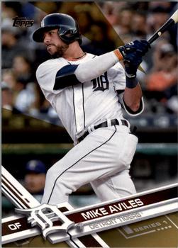2017 Topps - Gold #240 Mike Aviles Front