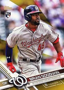 2017 Topps - Gold #289 Brian Goodwin Front