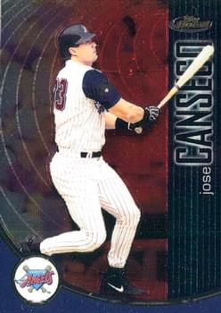 2001 Finest #11 Jose Canseco Front