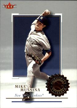 2001 Fleer Authority #98 Mike Mussina Front