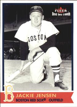 2001 Fleer Boston Red Sox 100th Anniversary #58 Jackie Jensen Front