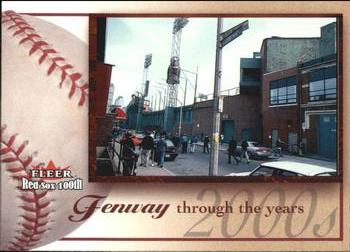 2001 Fleer Boston Red Sox 100th Anniversary #99 Fenway Park Front