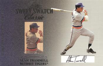 2003 Flair Greats - Sweet Swatch Classic Bat Image Autographs #NNO Alan Trammell Front
