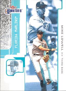 2001 Fleer Game Time #12 Mike Lowell Front
