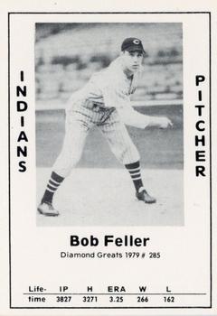 1979 TCMA Diamond Greats #285 Bob Feller Front