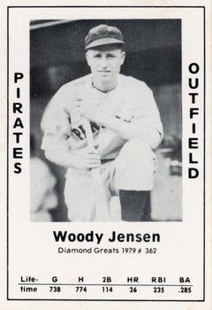 1979 TCMA Diamond Greats #362 Woody Jensen Front