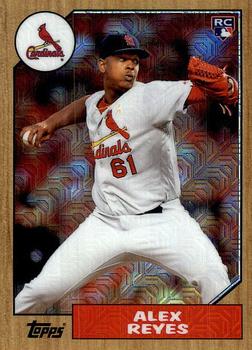 2017 Topps - 1987 Topps Baseball 30th Anniversary Chrome Silver Pack (Series One) #87-AR Alex Reyes Front