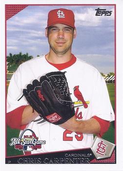 2009 Topps - St. Louis Cardinals All-Star #AS5 Chris Carpenter Front