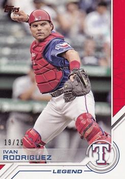 2017 Topps - Salute Red #S-77 Ivan Rodriguez Front