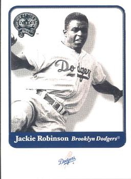 2001 Fleer Greats of the Game #32 Jackie Robinson Front