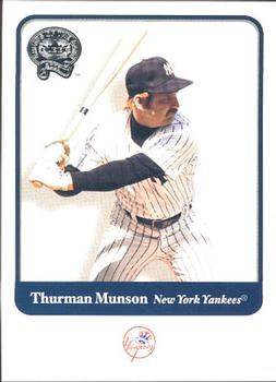 2001 Fleer Greats of the Game #38 Thurman Munson Front