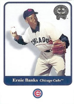 2001 Fleer Greats of the Game #53 Ernie Banks Front