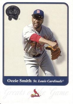 2001 Fleer Greats of the Game #97 Ozzie Smith Front