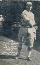 1930 Zee-Nut #NNO Frank Cox Front