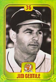 2004 Maryland Lottery Baltimore Orioles #36 Jim Gentile Front