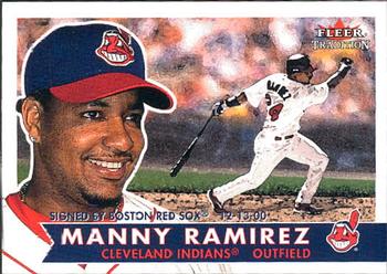 2001 Fleer Tradition #341 Manny Ramirez Front