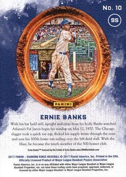 2017 Panini Diamond Kings #10 Ernie Banks Back
