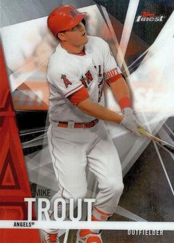 2017 Finest #1 Mike Trout Front