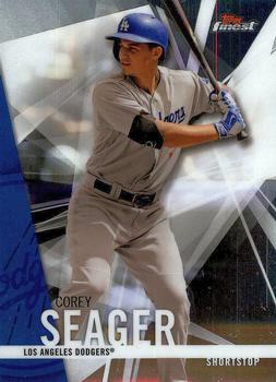 2017 Finest #25 Corey Seager Front