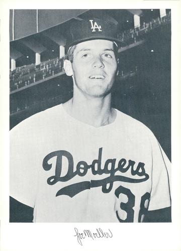1962 Danny Goodman Los Angeles Dodgers Set C #NNO Joe Moeller Front