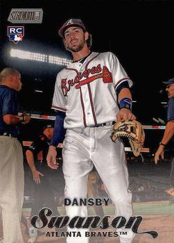 2017 Stadium Club #20 Dansby Swanson Front