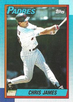1990 Topps #178 Chris James Front