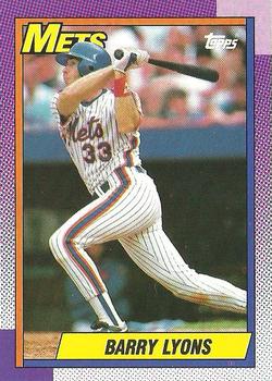 1990 Topps #258 Barry Lyons Front
