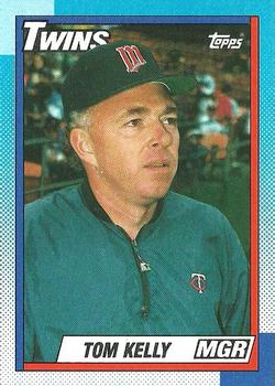 1990 Topps #429 Tom Kelly Front