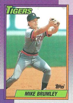 1990 Topps #471 Mike Brumley Front