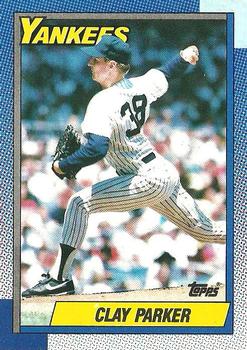1990 Topps #511 Clay Parker Front