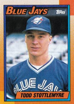 1990 Topps #591 Todd Stottlemyre Front