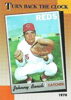 1990 Topps #664 Johnny Bench Front
