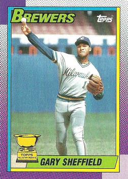 1990 Topps #718 Gary Sheffield Front