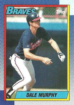 1990 Topps #750 Dale Murphy Front