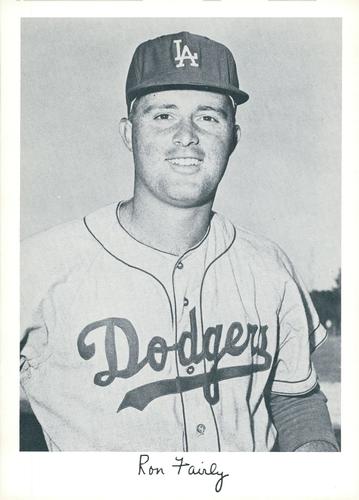 1961 Danny Goodman Los Angeles Dodgers Set A #NNO Ron Fairly Front